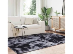 Alfombra NAVARRA Shaggy Gris Oscuro 130x200 cm