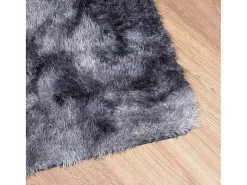Alfombra NAVARRA Shaggy Gris Oscuro 130x200 cm