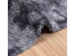 Alfombra NAVARRA Shaggy Gris Oscuro 130x200 cm