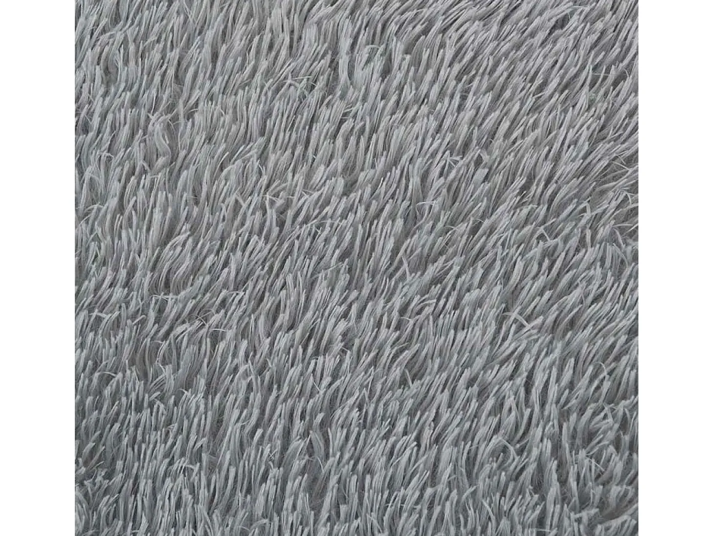 Alfombra NAVARRA Shaggy Gris Claro 240x240 cm