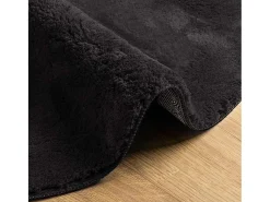 Alfombra negra 160 x 230 cm Poliéster