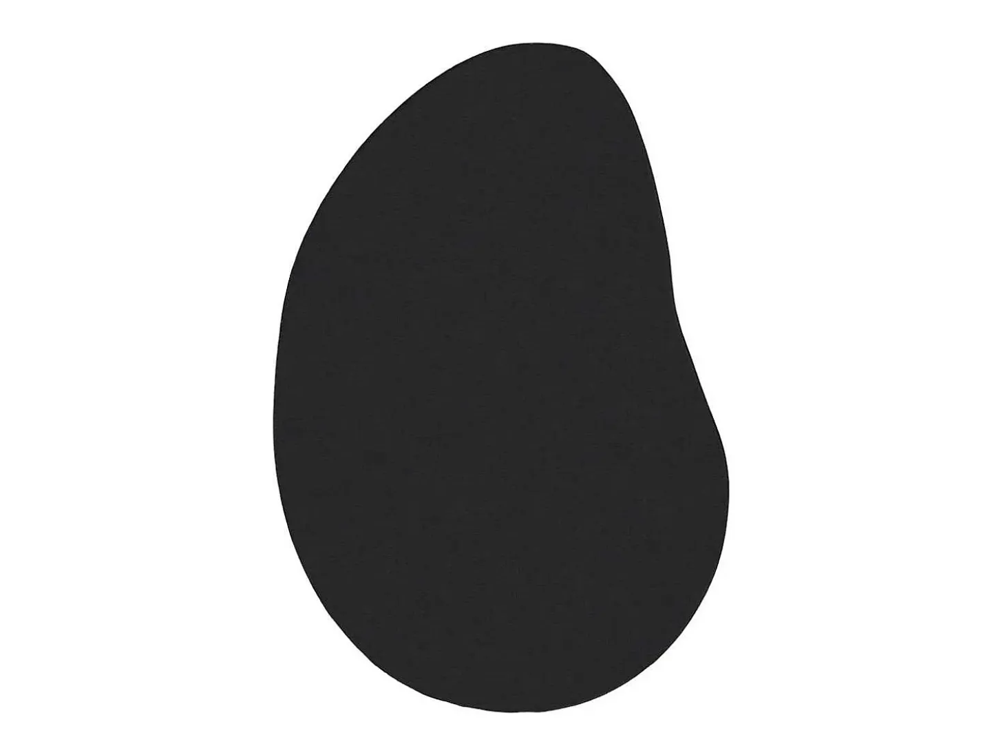 Alfombra negra 160 x 230 cm Poliéster