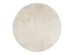 Alfombra OVIEDO de pelo corto beige Ø 160 cm