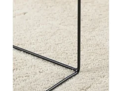 Alfombra OVIEDO de pelo corto beige Ø 160 cm