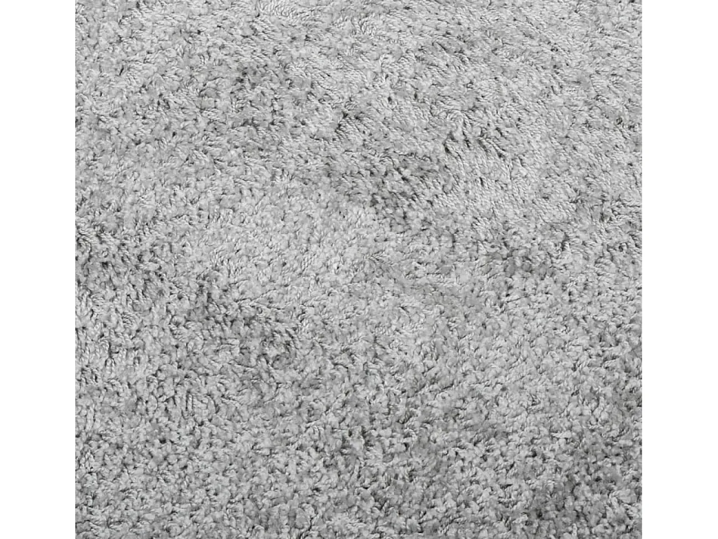 Alfombra peluda PAMPLONA, pelo largo, moderna, gris, 140x200 cm