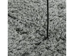 Alfombra peluda PAMPLONA, pelo largo, verde moderno, 160x160 cm