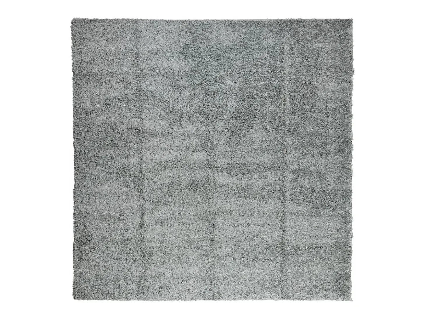 Alfombra peluda PAMPLONA, pelo largo, verde moderno, 160x160 cm