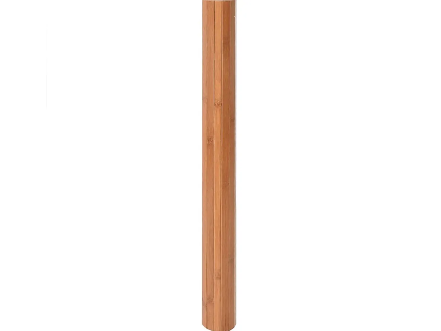 Alfombra rectangular natural de bambú 80x300 cm