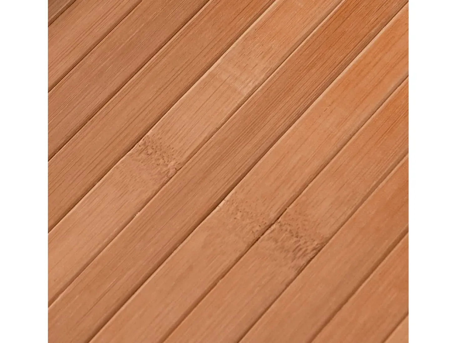 Alfombra rectangular natural de bambú 80x100 cm