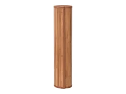 Alfombra rectangular natural de bambú 80x100 cm