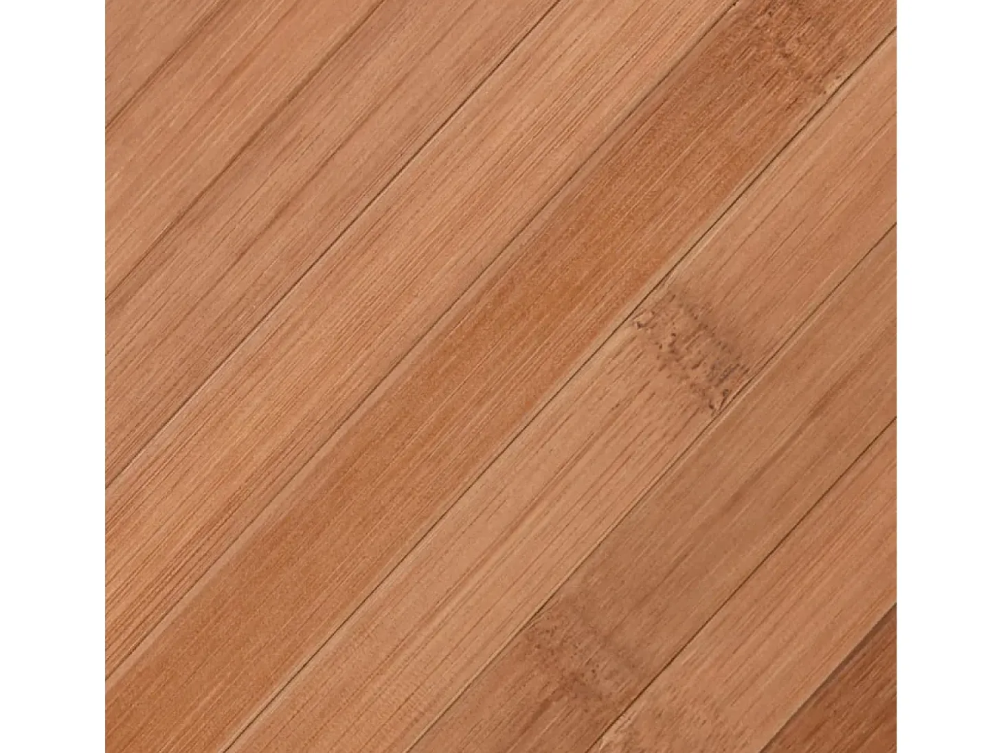 Alfombra rectangular natural de bambú 60x300 cm