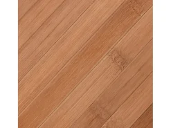 Alfombra rectangular natural de bambú 70x200 cm