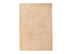 Alfombra shaggy de pelo largo NAVARRA beige 160x230 cm poliéster