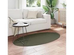 Alfombra Verde Bosque 80 x 150 cm Poliéster