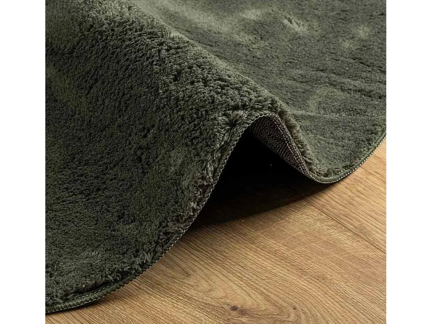 Alfombra Verde Bosque 100 x 200 cm Poliéster