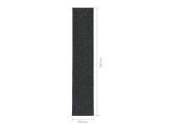 Alfombra 100x500 cm Antracita