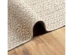 Alfombra ZIZUR color crema 140x200 cm efecto yute interior y exterior