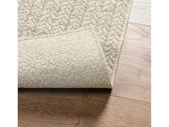 Alfombra ZIZUR color crema 140x200 cm efecto yute interior y exterior