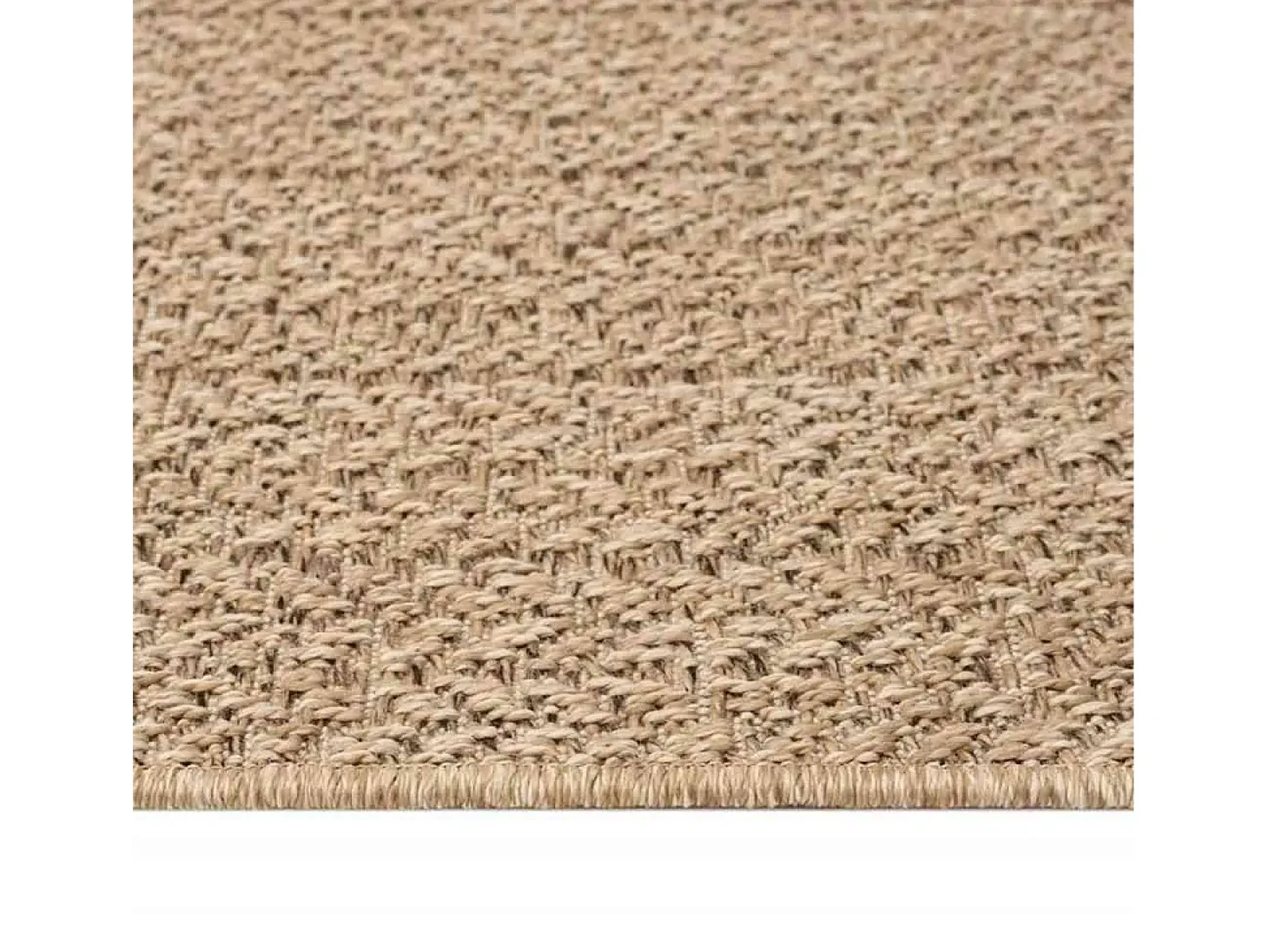 Alfombra ZIZUR 80x200 cm efecto yute para interior y exterior