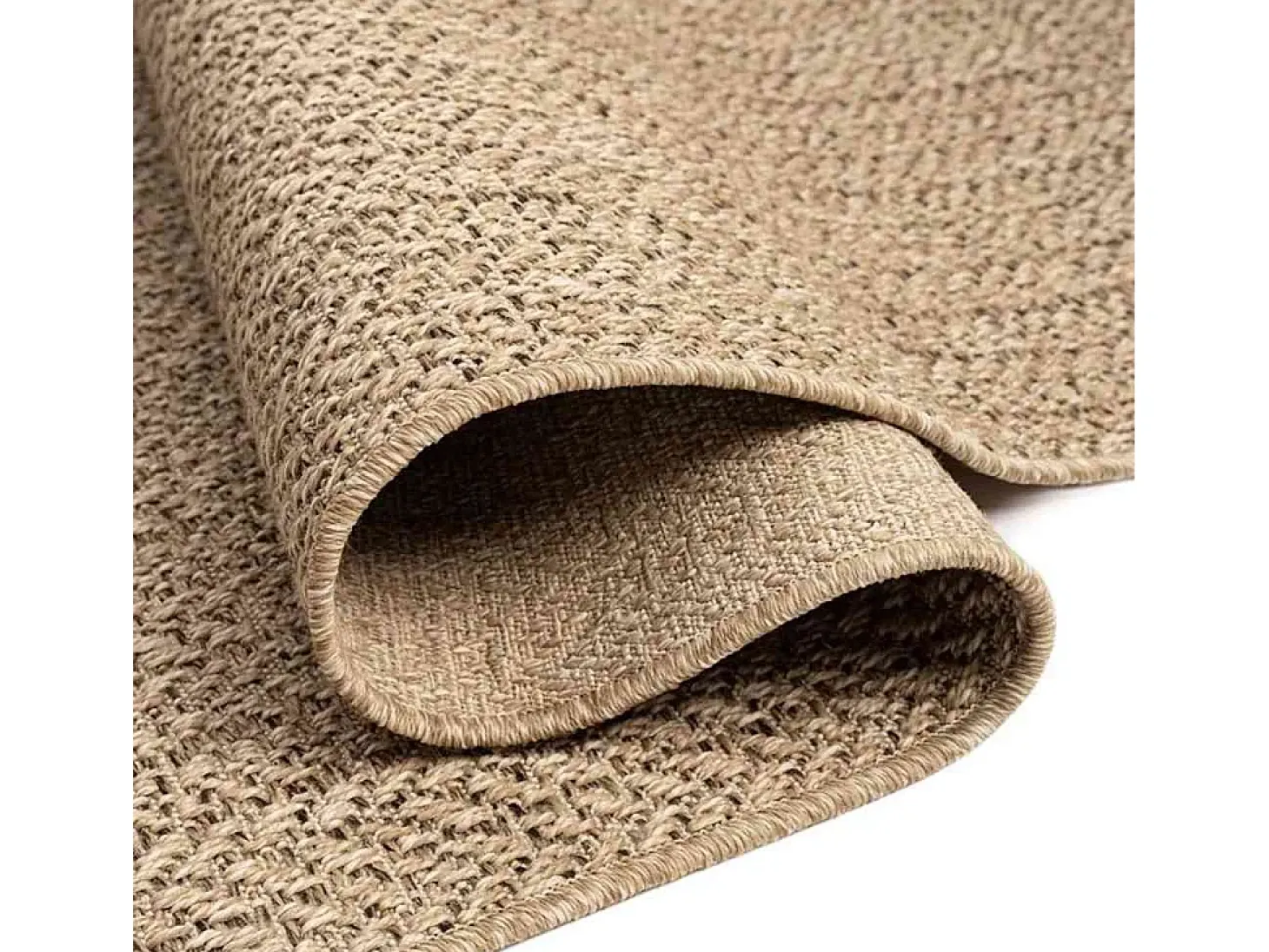 Alfombra ZIZUR 80x200 cm efecto yute para interior y exterior