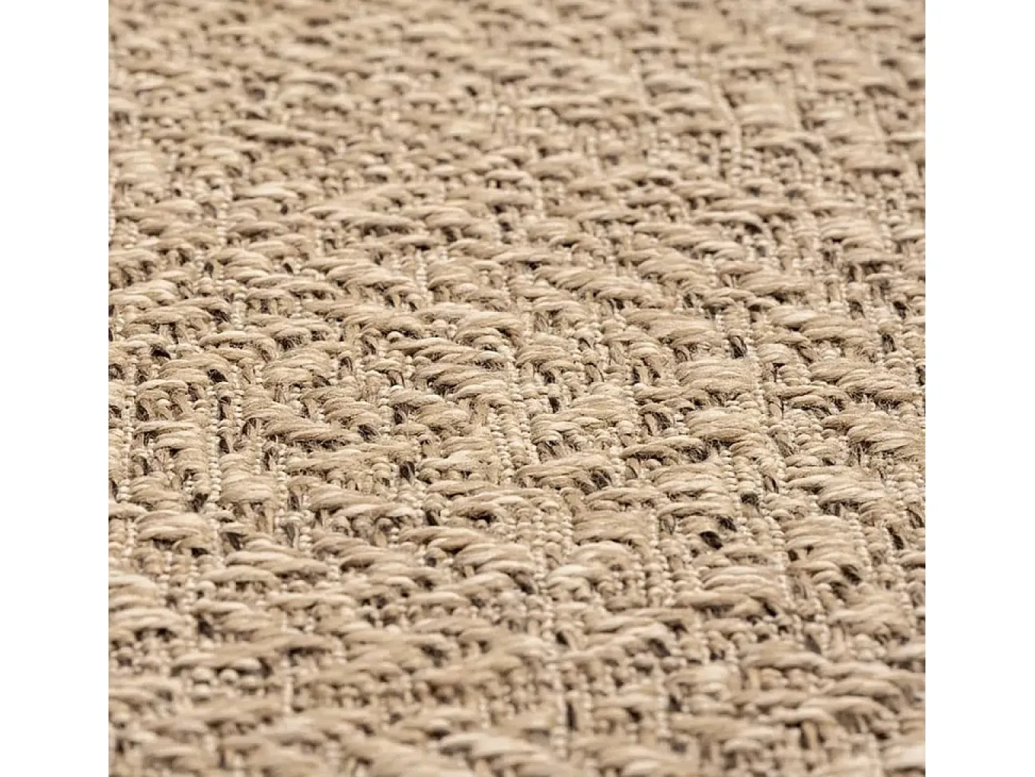 Alfombra ZIZUR 80x200 cm efecto yute para interior y exterior