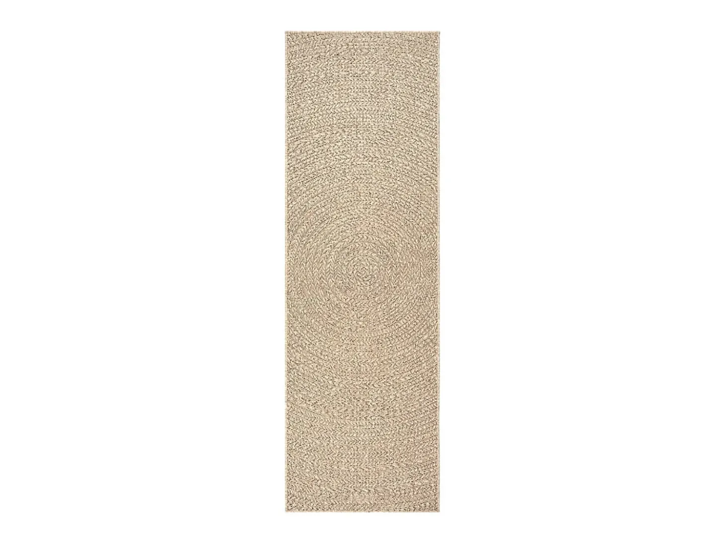 Alfombra ZIZUR 80x200 cm efecto yute para interior y exterior
