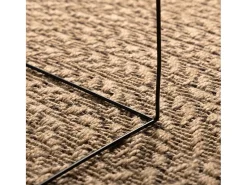 Alfombra ZIZUR 80x150 cm efecto yute para interior y exterior