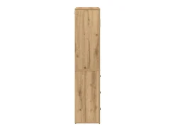 Altillo Roble artisan 80 x 33 x 150 cm Madera contrachapada