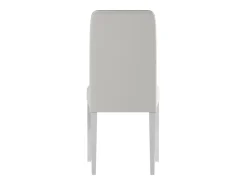 Anita - Silla ecopiel blanca 2 uds
