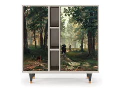 Aparador - 94х96х41 cm - BS5 - Rain in the Oak Forest, Arena