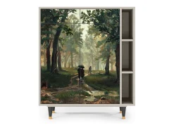 Aparador - 96х110х41 cm - BS6 - Rain in the Oak Forest, Arena