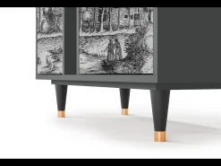 Aparador - 94х96х41 cm - BS5 - A Pond, Antracita