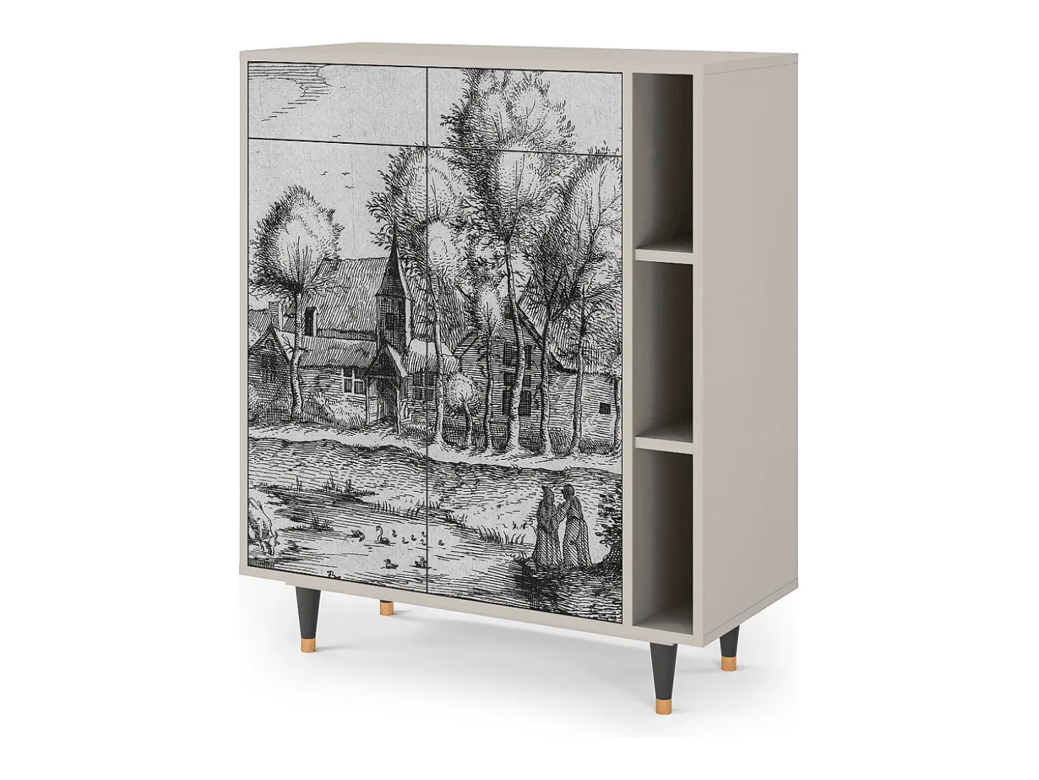 Aparador - 96х110х41 cm - BS6 - A Pond, Arena