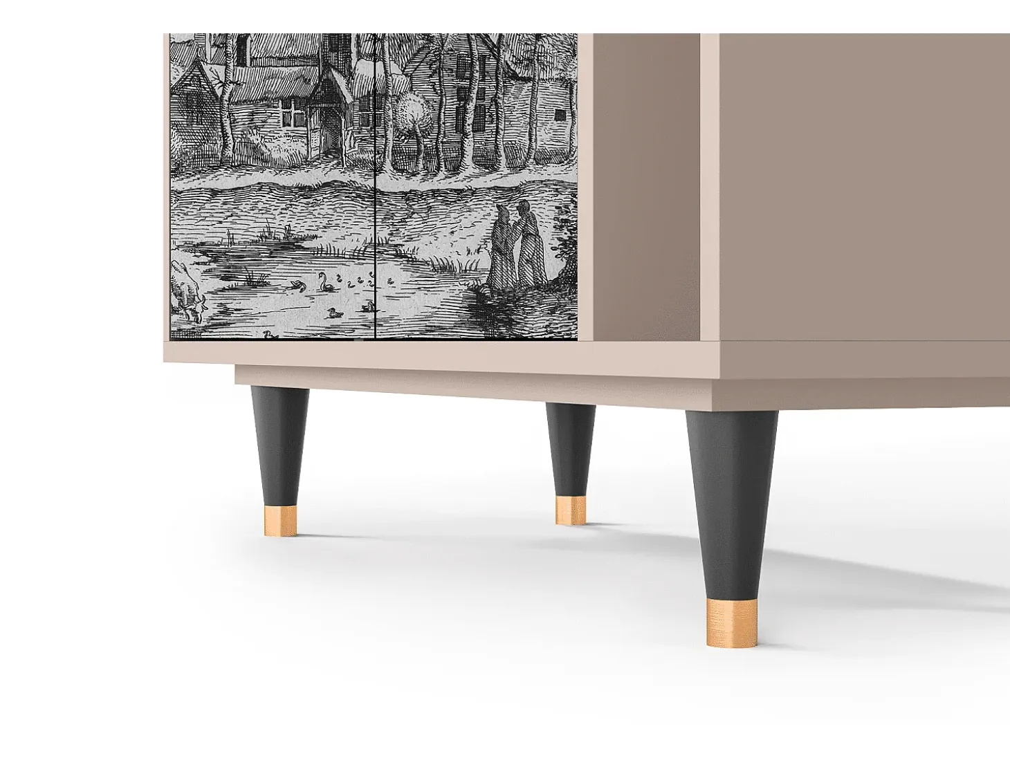 Aparador - 96х110х41 cm - BS6 - A Pond, Latte