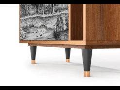 Aparador - 96х110х41 cm - BS6 - A Pond, Nogal