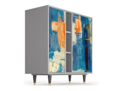 Aparador - 94х96х41 cm - BS5 - Abstract Expressionism, Gris