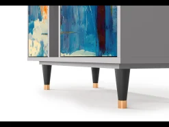 Aparador - 94х96х41 cm - BS5 - Abstract Expressionism, Gris