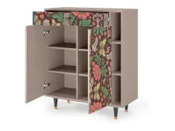 Aparador - 96х110х41 cm - BS6 - Alice in Wonderland, Latte