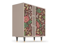 Aparador - 94х96х41 cm - BS5 - Alice in Wonderland, Latte