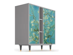Aparador - 94х96х41 cm - BS5 - Almond Blossom, Gris