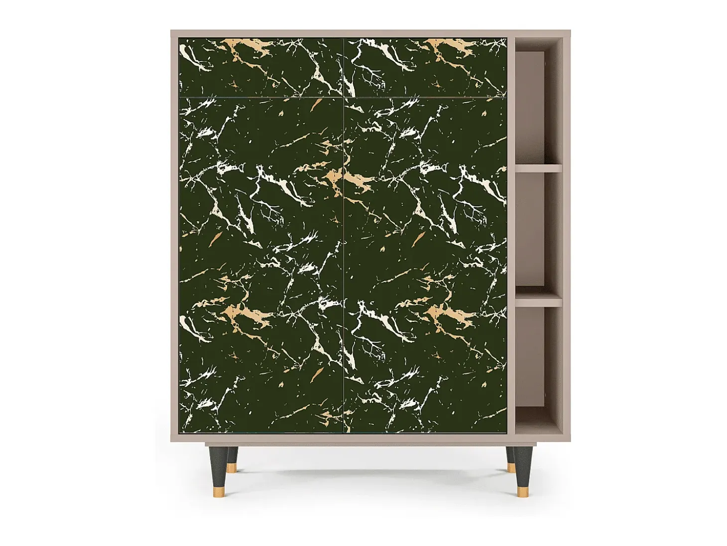 Aparador - 96х110х41 cm - BS6 - Amazon Forest, Latte