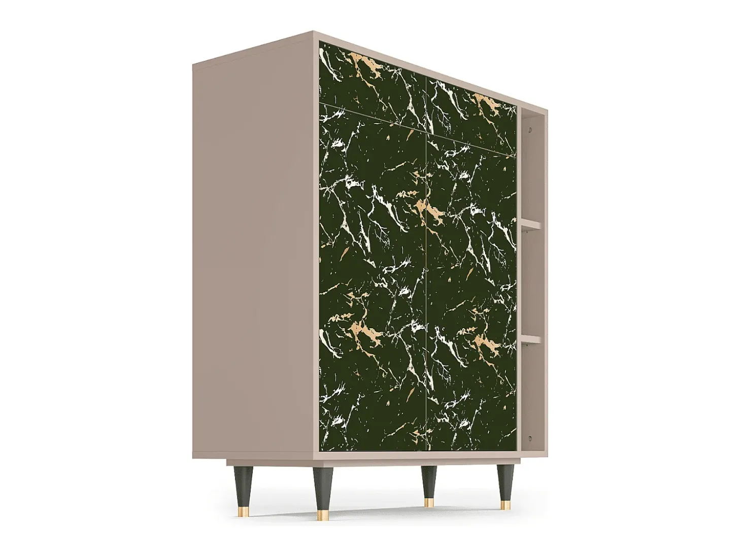 Aparador - 96х110х41 cm - BS6 - Amazon Forest, Latte