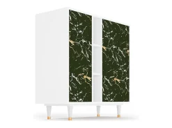 Aparador - 94х96х41 cm - BS5 - Amazon Forest, Blanco