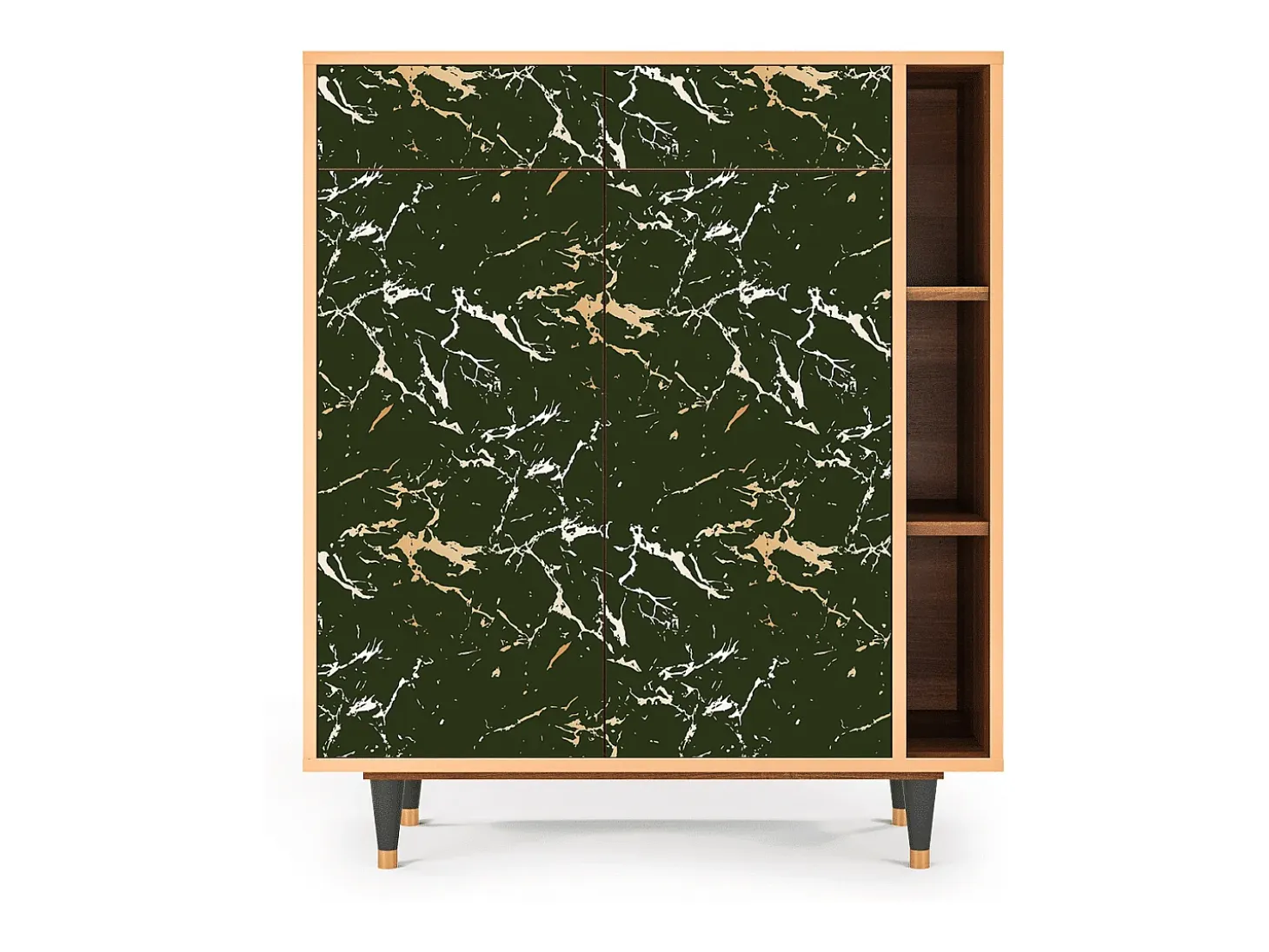 Aparador - 96х110х41 cm - BS6 - Amazon Forest, Nogal