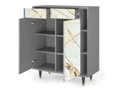 Aparador - 96х110х41 cm - BS6 - Arenay Marble, Gris