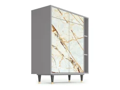 Aparador - 96х110х41 cm - BS6 - Arenay Marble, Gris