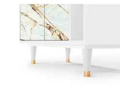 Aparador - 96х110х41 cm - BS6 - Arenay Marble, Blanco