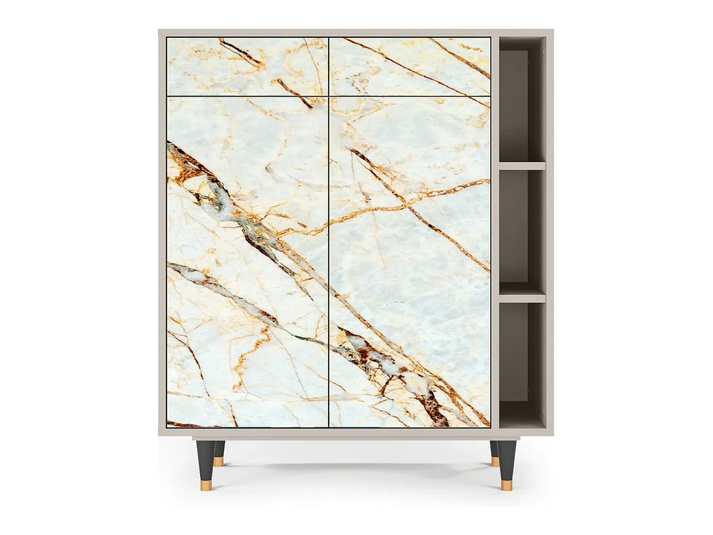 Aparador - 96х110х41 cm - BS6 - Arenay Marble, Arena