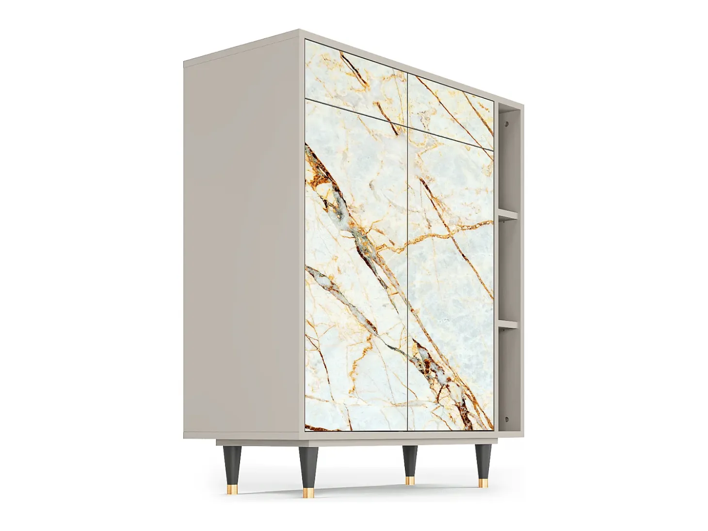 Aparador - 96х110х41 cm - BS6 - Arenay Marble, Arena