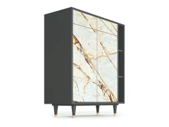 Aparador - 96х110х41 cm - BS6 - Arenay Marble, Antracita